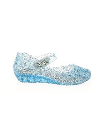 Pre-owned Assorted Brands Kids' Flats In Blue