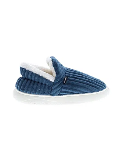 Pre-owned Assorted Brands Flats In Blue