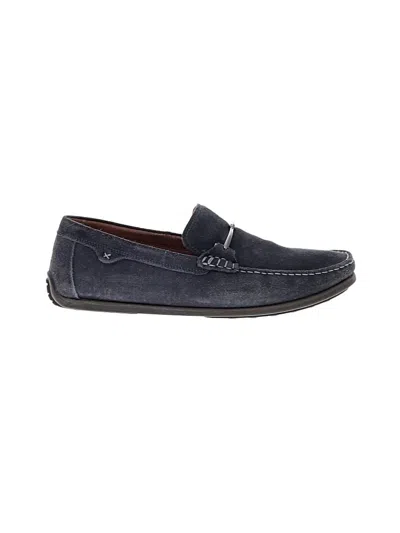 Pre-owned Assorted Brands Flats In Blue