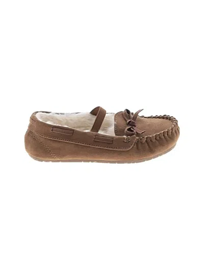Pre-owned Assorted Brands Kids' Flats In Brown