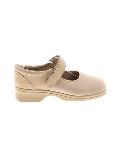 Pre-owned Assorted Brands Flats In Brown