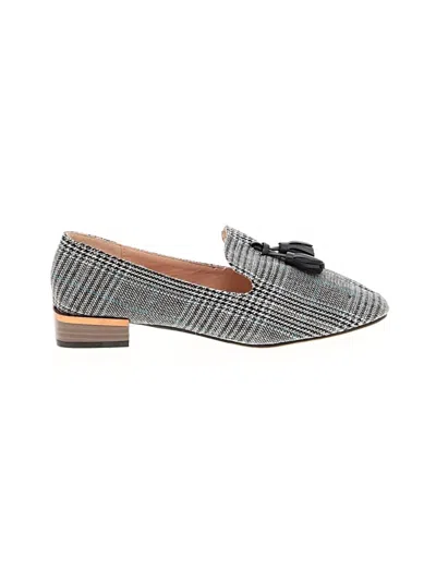 Pre-owned Assorted Brands Flats In Gray