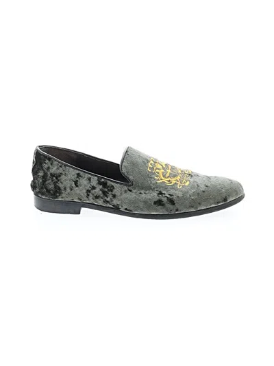 Pre-owned Assorted Brands Flats In Green