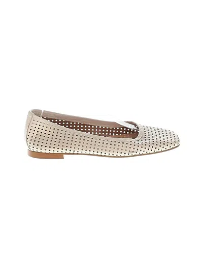 Pre-owned Assorted Brands Flats In Ivory