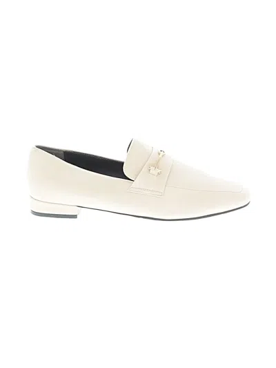 Pre-owned Assorted Brands Flats In Ivory