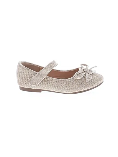 Pre-owned Assorted Brands Kids' Flats In Ivory
