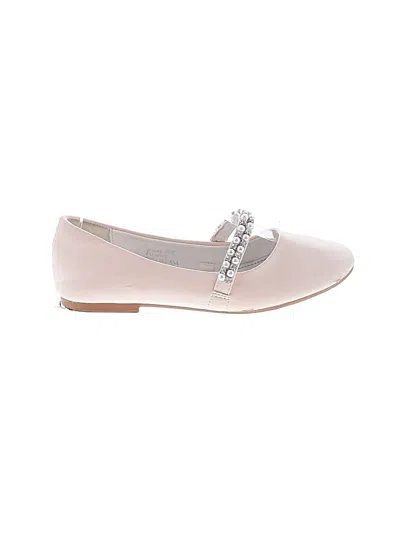 Pre-owned Assorted Brands Kids' Flats In Ivory