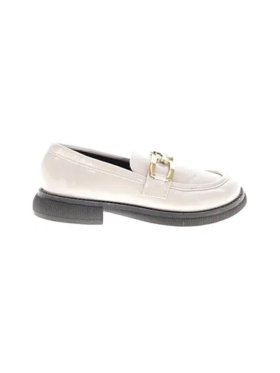 Pre-owned Assorted Brands Kids' Flats In Ivory