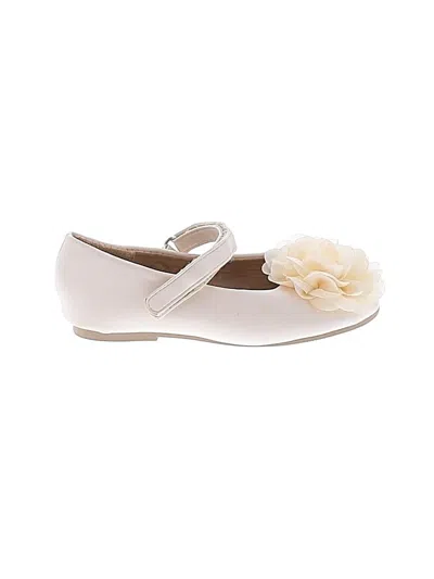 Pre-owned Assorted Brands Kids' Flats In Ivory