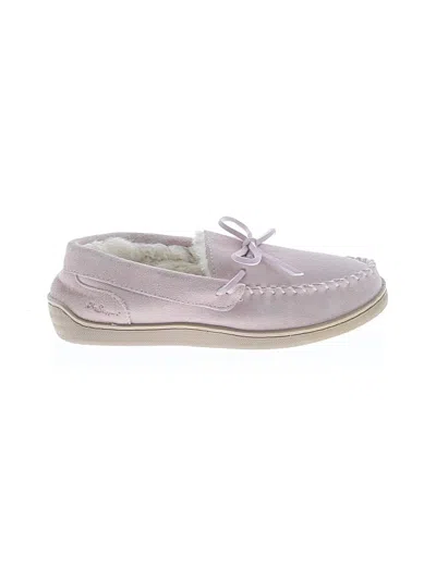Pre-owned Assorted Brands Flats In Pink