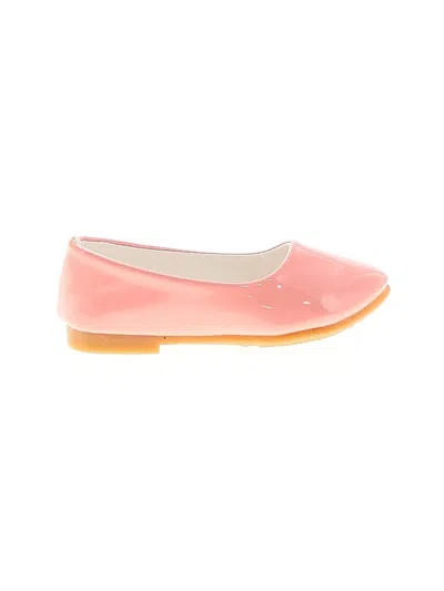 Pre-owned Assorted Brands Kids' Flats In Pink