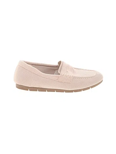 Pre-owned Assorted Brands Flats In Pink