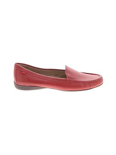 Pre-owned Assorted Brands Flats In Red