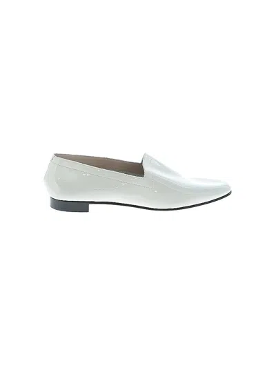 Pre-owned Assorted Brands Flats In White