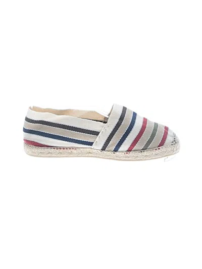 Pre-owned Assorted Brands Flats In White