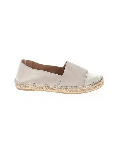 Pre-owned Assorted Brands Flats In White
