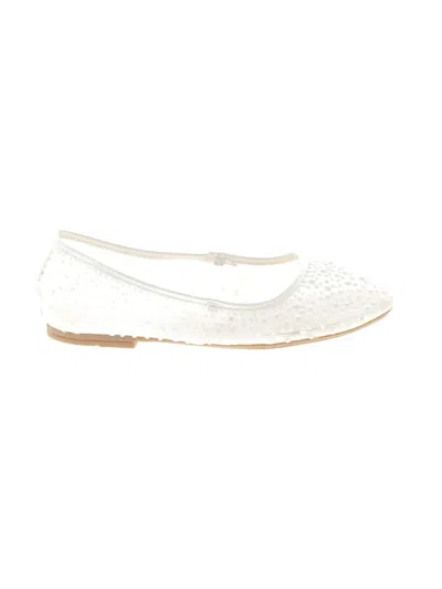 Pre-owned Assorted Brands Kids' Flats In White