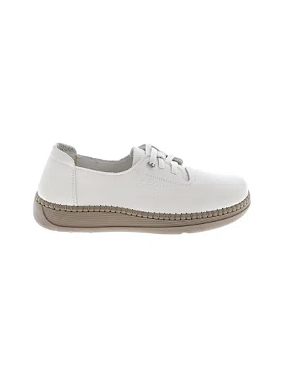 Pre-owned Assorted Brands Flats In White