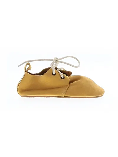 Pre-owned Assorted Brands Kids' Flats In Yellow