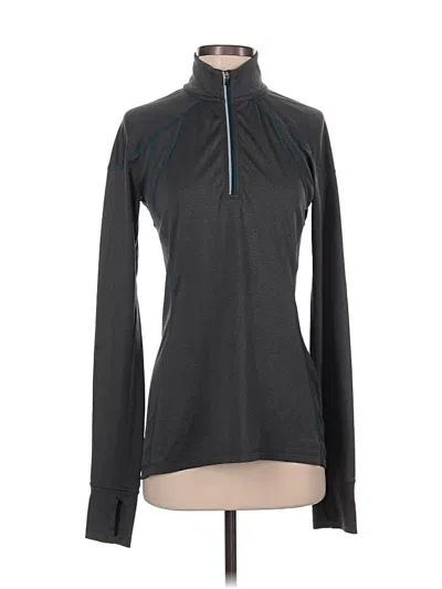 Pre-owned Assorted Brands Fleece Jacket In Gray