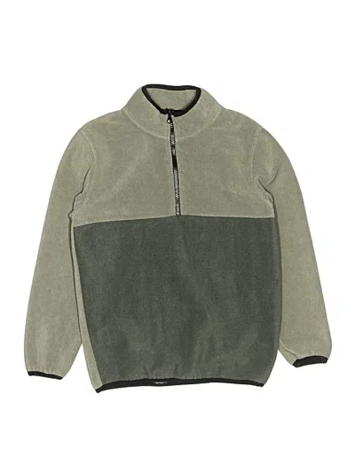 Pre-owned Assorted Brands Kids' Fleece Jacket In Green