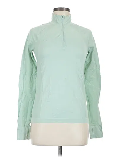 Pre-owned Assorted Brands Fleece Jacket In Green
