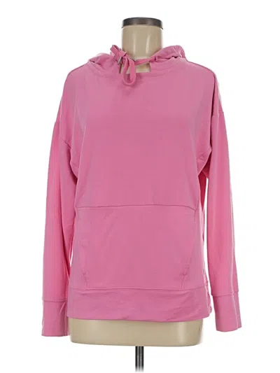 Pre-owned Assorted Brands Fleece Jacket In Pink
