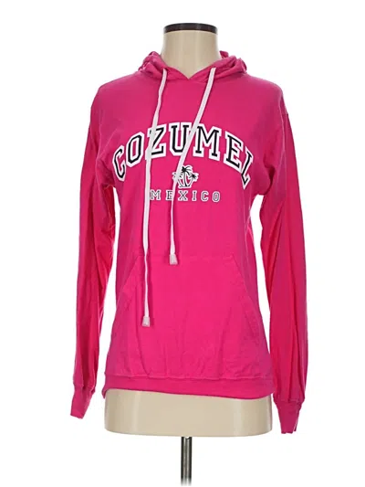 Pre-owned Assorted Brands Fleece Jacket In Pink