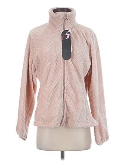 Assorted Brands Fleece Jacket In Pink