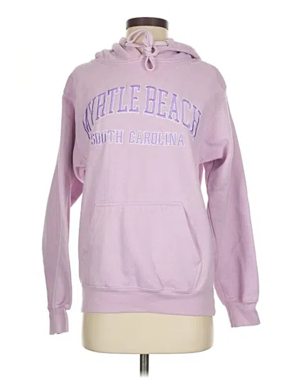 Pre-owned Assorted Brands Fleece Jacket In Purple