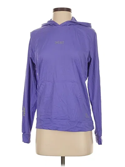 Pre-owned Assorted Brands Fleece Jacket In Purple