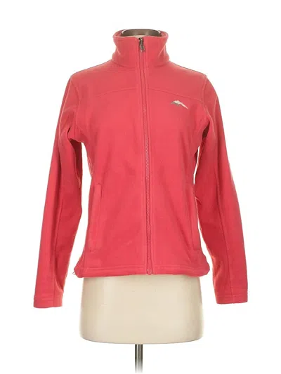 Pre-owned Assorted Brands Fleece Jacket In Red
