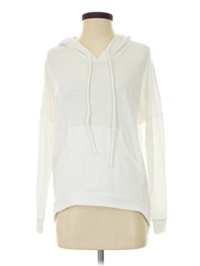 Pre-owned Assorted Brands Fleece Jacket In White