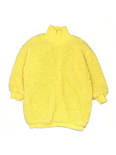 Pre-owned Assorted Brands Kids' Fleece Jacket In Yellow