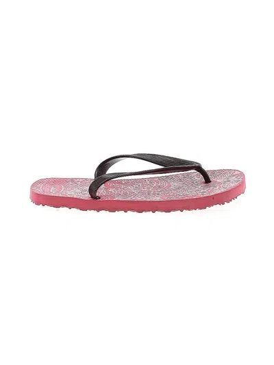 Pre-owned Assorted Brands Kids' Flip Flops In Pink