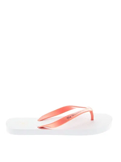 Pre-owned Assorted Brands Flip Flops In White