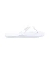 Assorted Brands Flip Flops In White