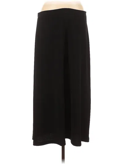 Pre-owned Assorted Brands Formal Skirt In Black
