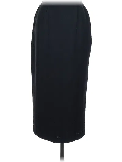 Pre-owned Assorted Brands Formal Skirt In Black