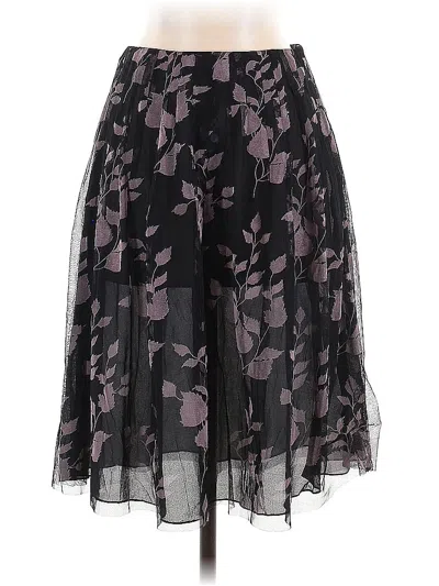 Pre-owned Assorted Brands Formal Skirt In Black