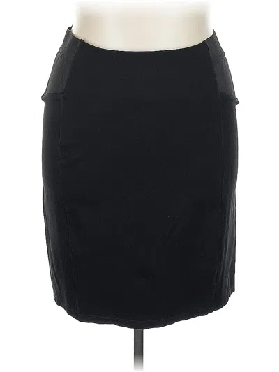 Pre-owned Assorted Brands Formal Skirt In Black