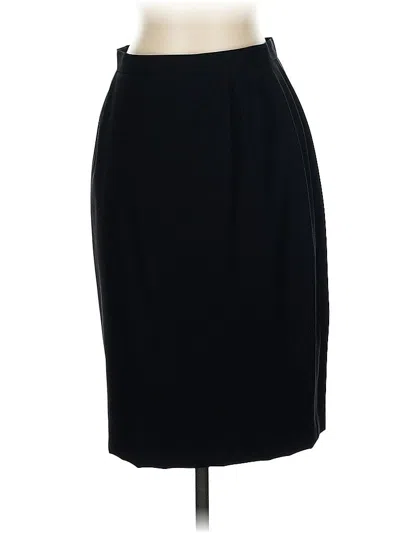 Pre-owned Assorted Brands Formal Skirt In Black
