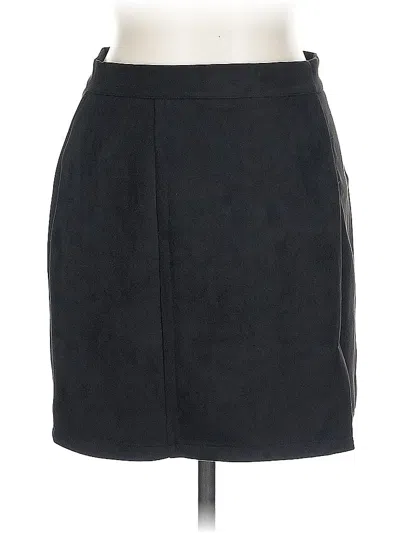 Pre-owned Assorted Brands Formal Skirt In Black