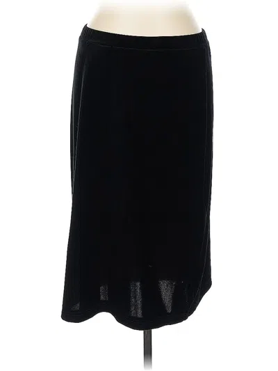 Pre-owned Assorted Brands Formal Skirt In Black