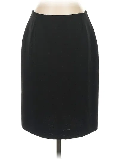 Pre-owned Assorted Brands Formal Skirt In Black