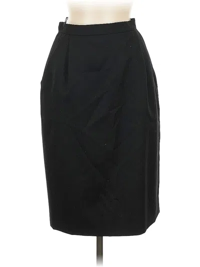 Pre-owned Assorted Brands Formal Skirt In Black