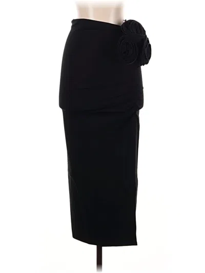Pre-owned Assorted Brands Formal Skirt In Black