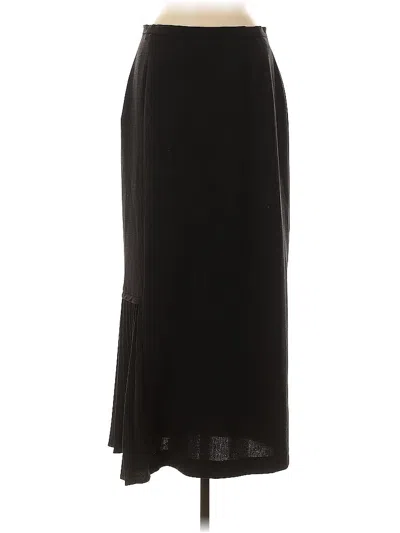 Pre-owned Assorted Brands Formal Skirt In Black