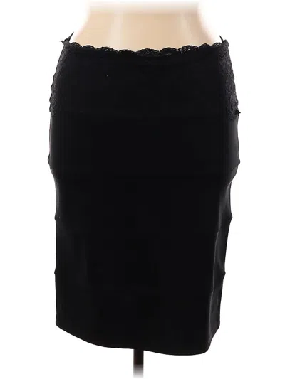 Pre-owned Assorted Brands Formal Skirt In Black