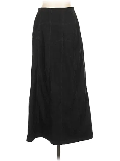 Pre-owned Assorted Brands Formal Skirt In Black